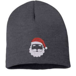 119B Santa Beanie Charcoal Heather