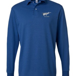 443M JERZEES Polo Shirt Royal Blue