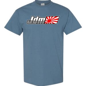 P130T BLU Indigo Blue Front High JDM Japanese Rising Sun Flag