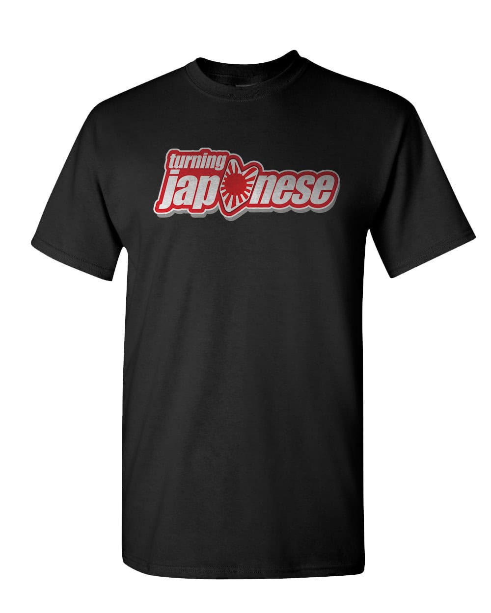 JDM Turning Japanese T-shirt, JDM Culture Tee, Japanese Racing Drifting Community Tshirt 8 P133T BLK Black Front High JDM Turning Japanese