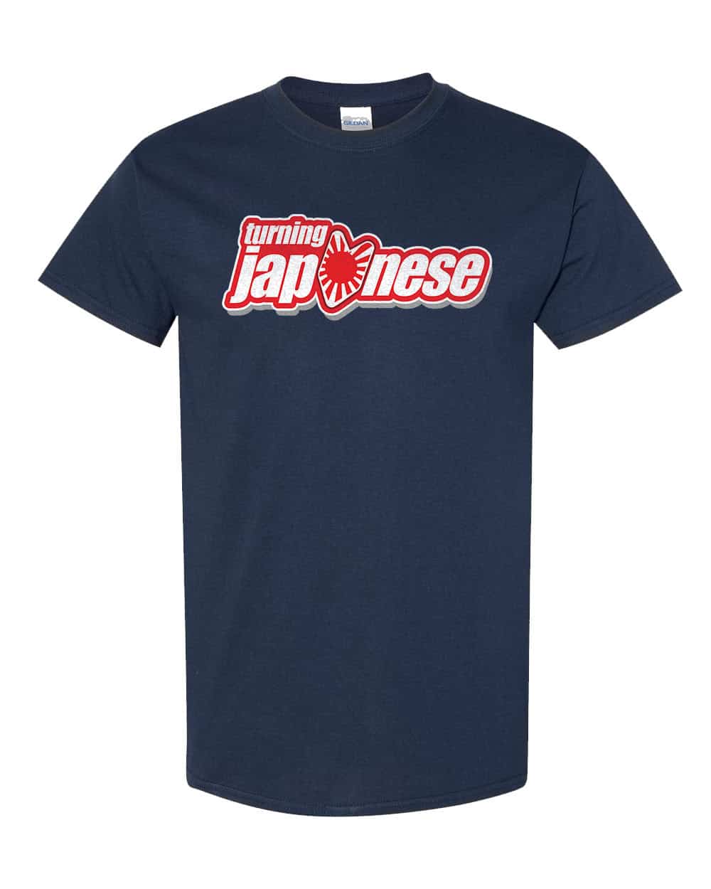 JDM Turning Japanese T-shirt, JDM Culture Tee, Japanese Racing Drifting Community Tshirt 3 P133T NVY Navy Front High JDM Turning Japanese