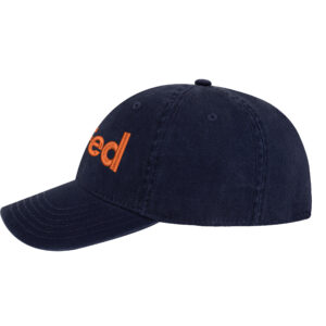 ExFed parody embroidered dad hat - FedEx-inspired cotton baseball cap for delivery drivers