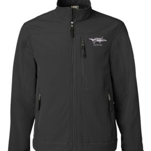Pilot Windbreaker with Cherokee & Archer Silhouette Design.